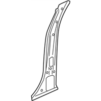 PartsChannel LKQ2596544 OE Replacement Body B-Pillar PartsChannel LKQ2596544 OE Replacement Body B-Pillar