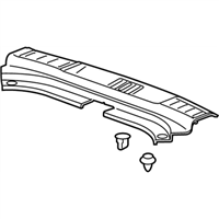 GM 22823158 Panel Assembly-Rear End Trim Finish *Shale