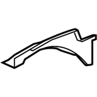 GM 22792312 Rail,Front Compartment Upper Inner Side