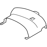 GM 26036499 Cover,Steering Column Upper Trim (Graphite) *Graphite