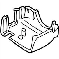 GM 26036875 Cover,Steering Column Lower Trim