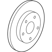 Genuine GM Rotor 23118534 