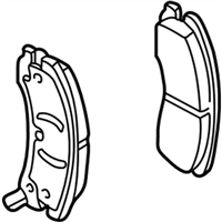 GM 19259588 Pad Kit,Front Disc Brake