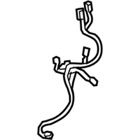 GM 15951755 Harness Assembly-Rear Side Door Door Wiring