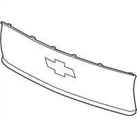 GM 23444796 Cover Assembly-Front Bumper Fascia Opening