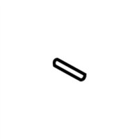 GM 26036317 Pin,Steering Column Tilt Lock Release Lever Pivot