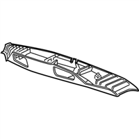 GM 25759514 Molding Assembly-Back Body Opening Garnish *Md Dk Pointer Ii