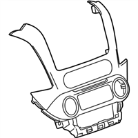 GM 22883555 Plate Assembly-Instrument Panel Accessory Center Trim *Low Gloss Axm