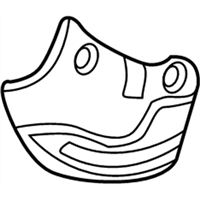 GM 20944532 Shield-Front Brake