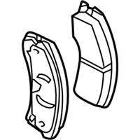 GM 19259589 Pad Kit,Rear Disc Brake