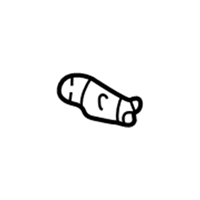 GM 16643104 Clip,Hood Secondary Latch Release Rod