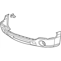 GM 12335963 Fascia,Front Bumper Lower (Primed-W/Fog Lamp Openings)