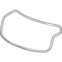 GM 20944489 Weatherstrip Assembly-Rear Compartment Lid