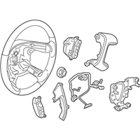 GM 22947762 Wheel Assembly-Steering *Titanium