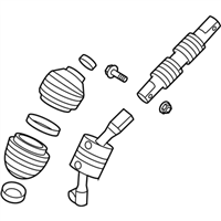 GM OEM Steering Column-Coupling 25958109