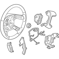 GM 22947792 Wheel Assembly-Steering *Cocoa
