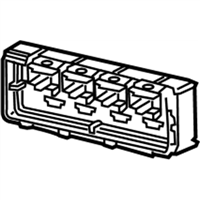 GM 13589030 Control Assembly-Heater & A/C Rem