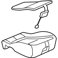 GM 19124219 Module Kit,Inflatable Restraint Front Passenger Presence (W/Sensor)