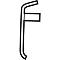 GM 10393992 Bracket-Front Side Door Outside Handle