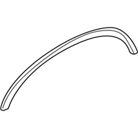 GM 12376656 Molding Kit,Front Fender Wheel Opening