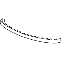 GM 15272090 Deflector-Front Bumper Fascia Lower