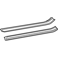 GM 14027775 Seal Assembly-Side Door Glass Outer Left-Hand