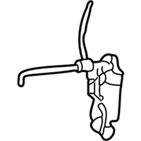GM 14039764 Lock Assembly-Door Right-Hand