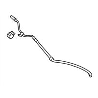 GM 92249335 Pipe Assembly-Power Steering Gear Outlet