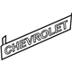 Chevrolet S10 Emblem - 15126056