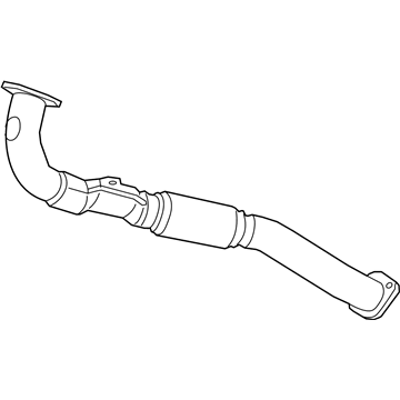 GM 84029006 Front Pipe