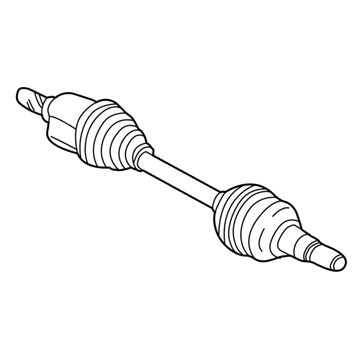 GM 22711821 Front Wheel Drive Shaft Assembly