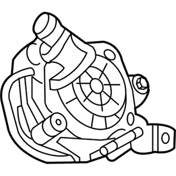 GM 12630667 Pump Asm-Secondary Air Injection (W/ Bracket)