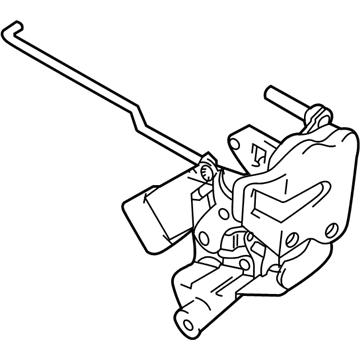 GM 91177711 Back Door Latch Assembly (On Esn)