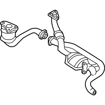 GM 10230431 Oxidation Catalytic Converter Assembly (W/ Exhaust Pipe)
