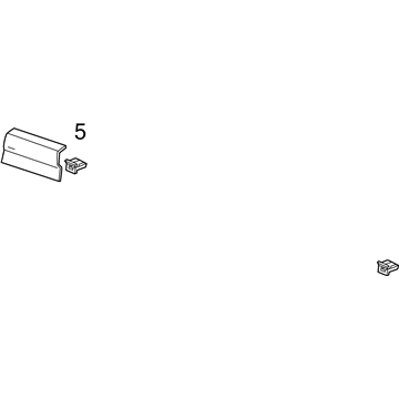 GM 23455506 Molding Extension
