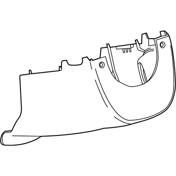 GM 95181667 Lower Column Cover