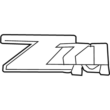 GM 25798300 Decal