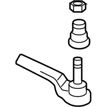 GM 88967177 Outer Tie Rod