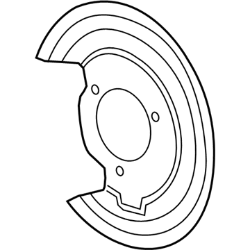 GM 84145654 Backing Plate