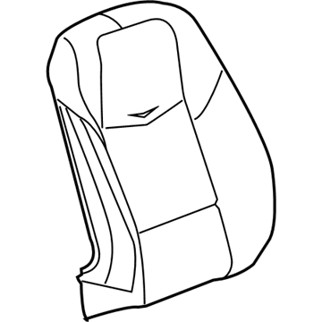 GM 23169862 Seat Back Cover