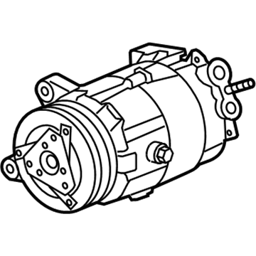GM 19354848 Air Conditioner Compressor Kit