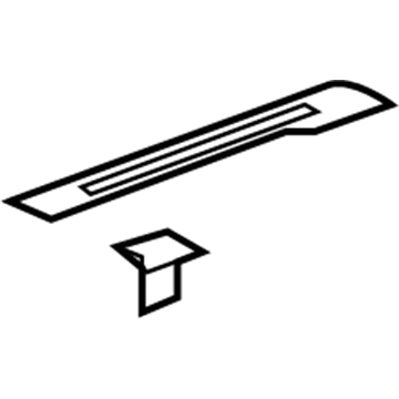 GM 15804106 Front Sill Plate