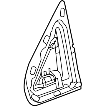 GM 22919766 Mirror Assembly Gasket