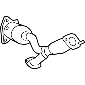 GM 15947648 3-Way Catalytic Convertor (W/ Exhaust Rear Manifold Pipe)