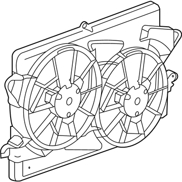 GM 13241739 Shroud-Engine Coolant Fan