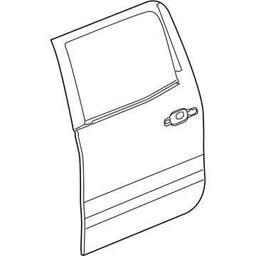 GM 23104637 Outer Panel