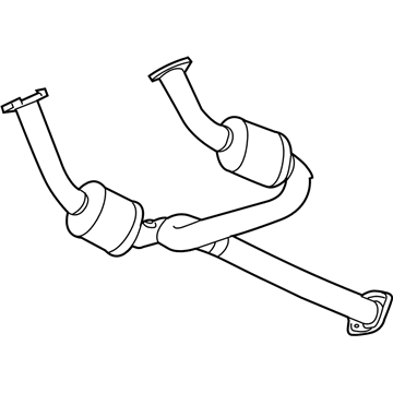 GM 10367488 Catalytic Converter (W/ Exhaust Pipe & Tail Pipe)