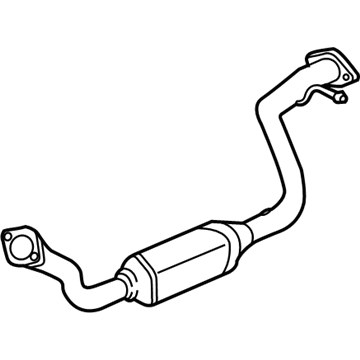 GM 19256423 Catalytic Convertor Assembly (W/ Exhaust Pipe) <Split>