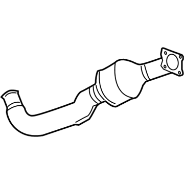 GM 22977171 Oxidation Catalytic Converter Assembly (W/ Exhaust Pipe)