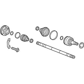 GM 23401014 Axle Assembly